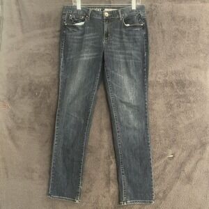 DKNY Jeans Womens 8 - 30x32 Soho Skinny Med Blue Wash Denim